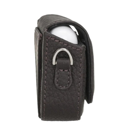 Aurora Luxury Leather AirPods Case with Attached Wrist Strap