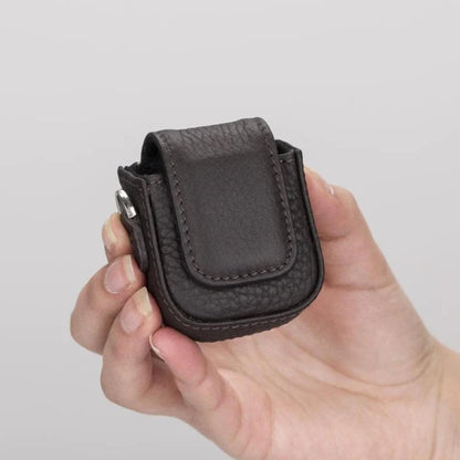Aurora Luxury Leather AirPods Case with Attached Wrist Strap