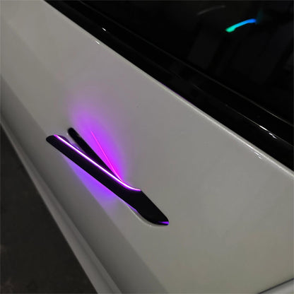 Auto Door Handle With LED for Tesla Model Y / 3 (4PCS)
