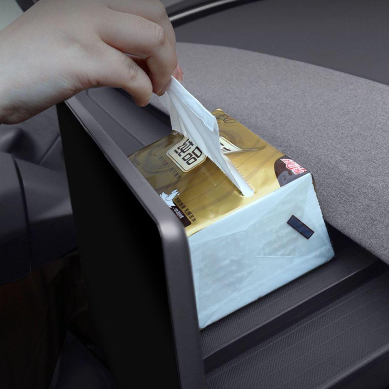 Behind Screen Storage Box for Tesla Model 3 Highland & Model Y Juniper