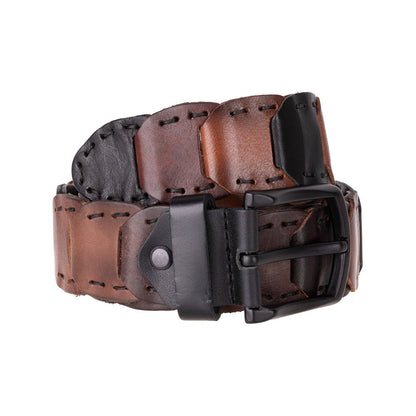 Bessemer Braided Leather Belt for Men
