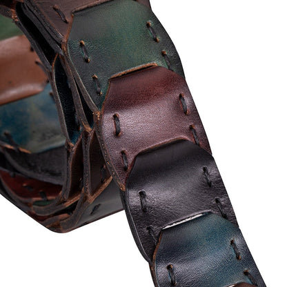 Bessemer Braided Leather Belt for Men