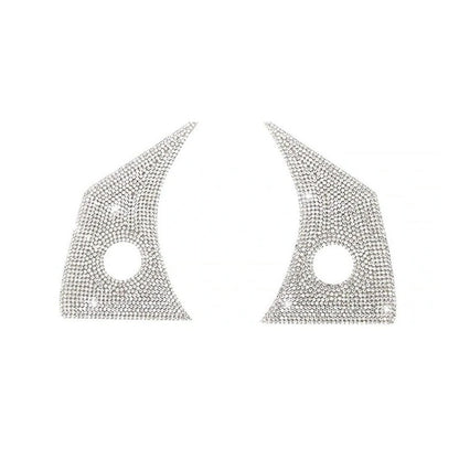 Bling Steering Wheel Buttons Decorate for Tesla Model 3 Model Y（2017-2024）