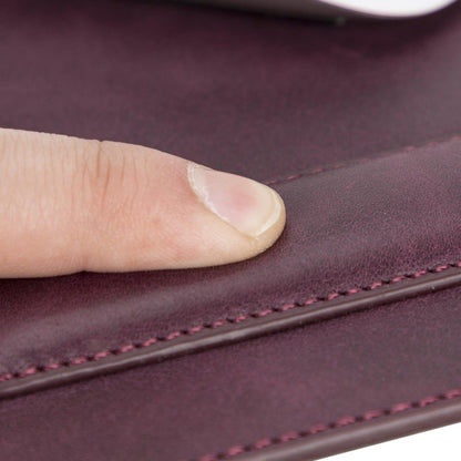 Boulder Full-Grain Leather Mouse Pad with Hand Support