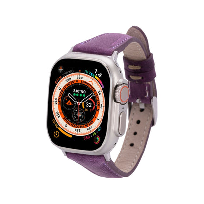 Buford Slim Leather Bands for Apple Watch 9, Ultra 2 & SE