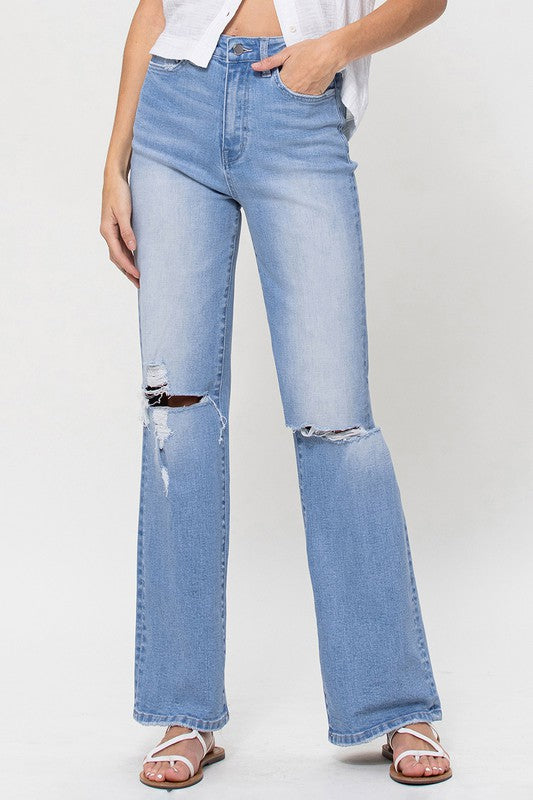 High Rise Vintage Flare Jeans
