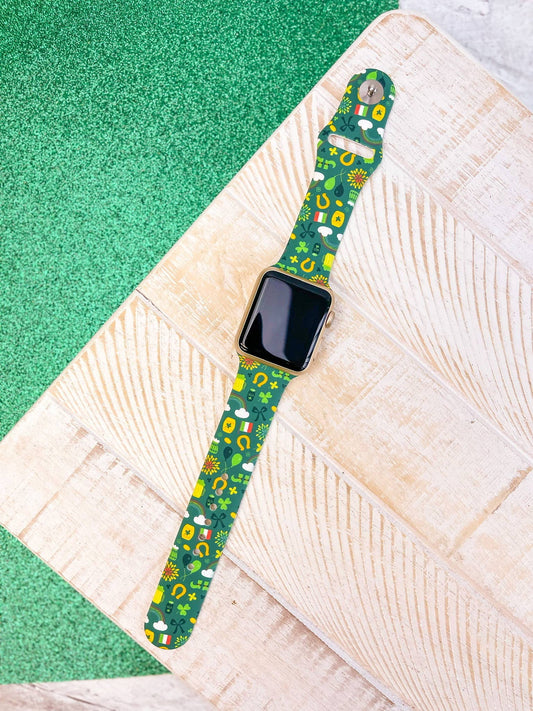 Lucky Scene ML Printed Silicone Smart Watchband