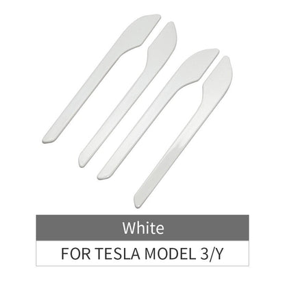 Door Handle Cover Wrap Kit ABS (4Pcs ) For Tesla Model 3 2017-2020