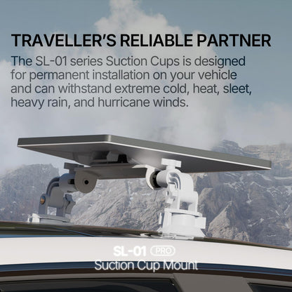 Car Roof Suction Mount for Starlink Mini