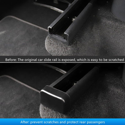 Car Slide Rails Anti-Kick Plugs for Tesla Model 3 Model Y(4pcs)