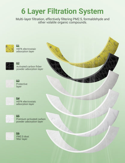 Carbon Air Filter for Tesla Model Y/3 (2 PCS)