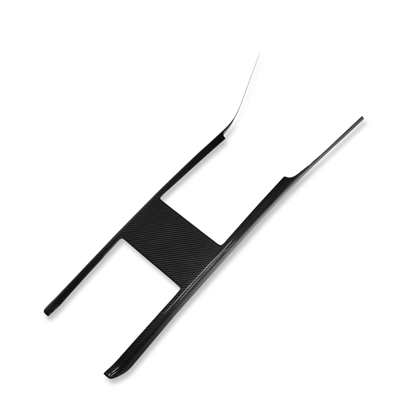 Carbon fiber Center console trim panel for Model S/X 2022+