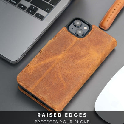 Casper iPhone 16 Wallet Case Leather MagSafe