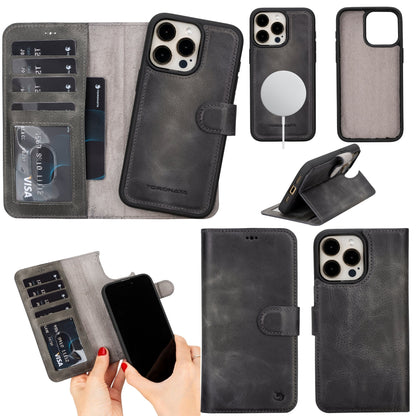 Casper Leather iPhone 14 Pro Max Wallet Case | MagSafe