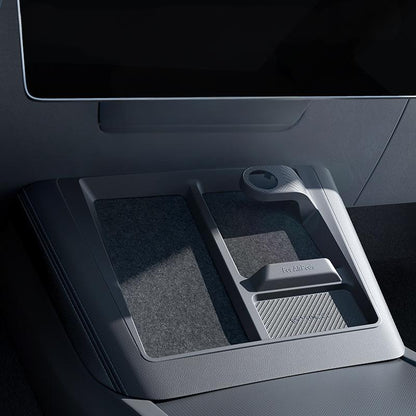 Center Console 3-in-1 Wireless Charging Anti-Slip Organizer for Model Y Juniper & Model 3 Highland