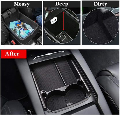 Center Console Armrest Storage Box for Tesla Model S/X
