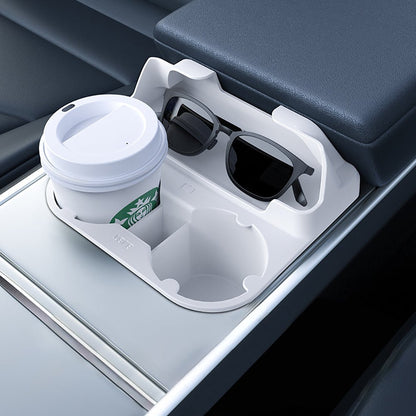 Center Console Cup Holder With Storage Organize for Model 3/Y