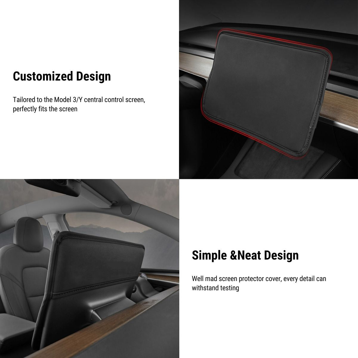 Center Console Screen Protector for Tesla Model 3 & Model Y