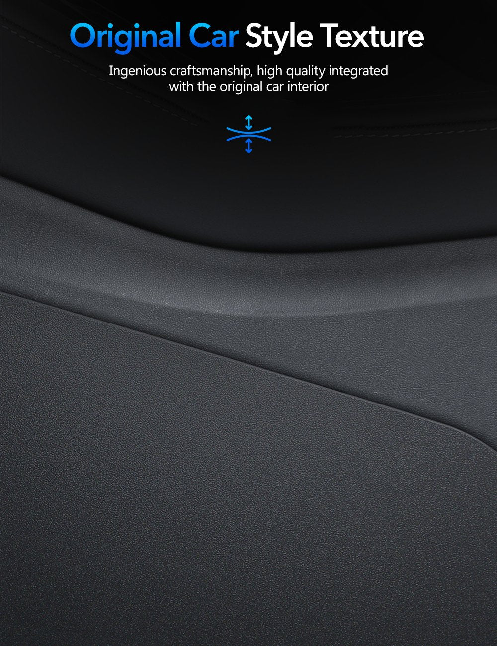 Center Console Side Anti-Kick Mat For Tesla Model Y