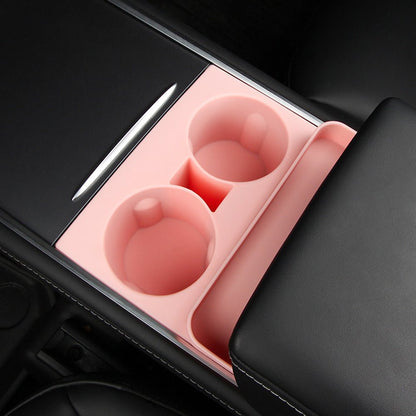 Center Console Silicone Cup Holder For Tesla Model 3/Y