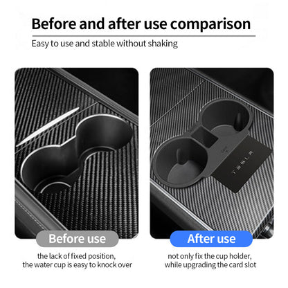 Center Console Tesla Cup holder for Model 3 / Model Y