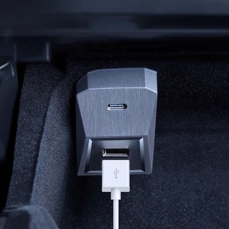 Center Docking Station USB Hub For Tesla Model 3/Y 2021.11-2023