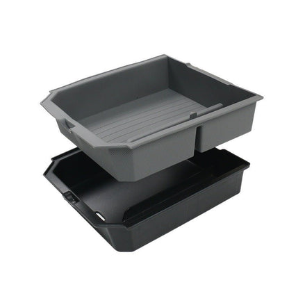 Center Front Storage Box Double-Layered  for Tesla Model 3 Highland & New Model Y