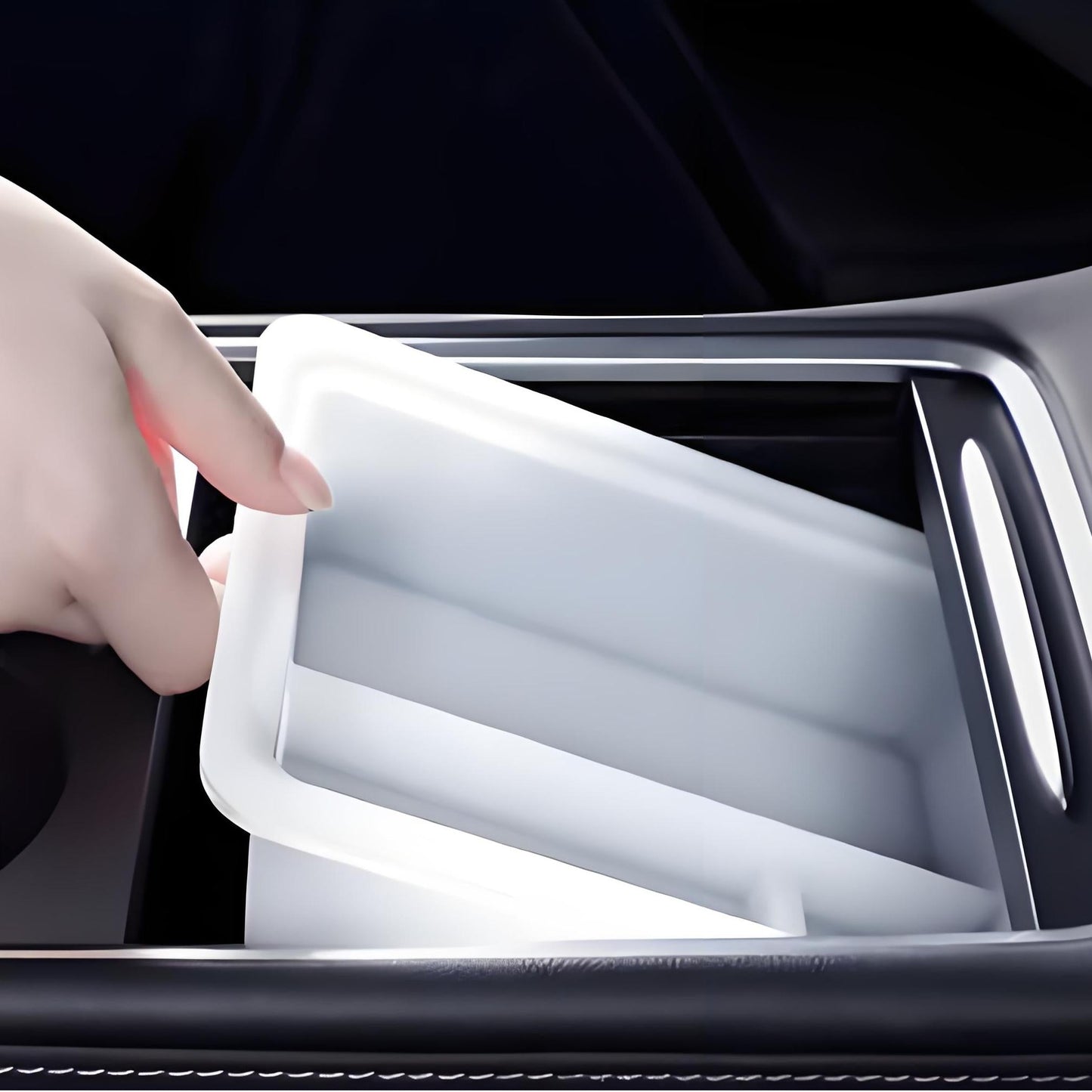 Central Storage Box for Tesla Model 3/Y