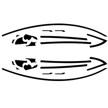 Chrome Delete Kit For Model 3