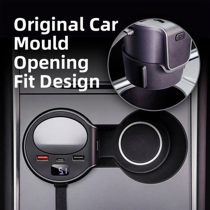 Cigarette Lighter hub adapter for Tesla Model 3/Y 2021-2026