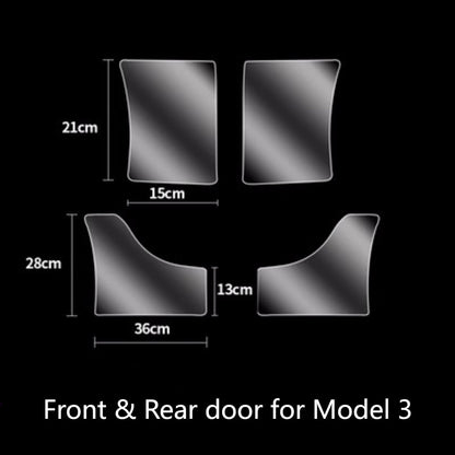 Clear Paint Protective Film kits for Tesla Model 3 Model Y 2017-2023