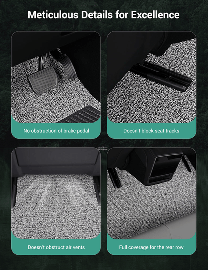 Coil Floor Mats for Tesla Model 3 Highland & Moel Y Juniper