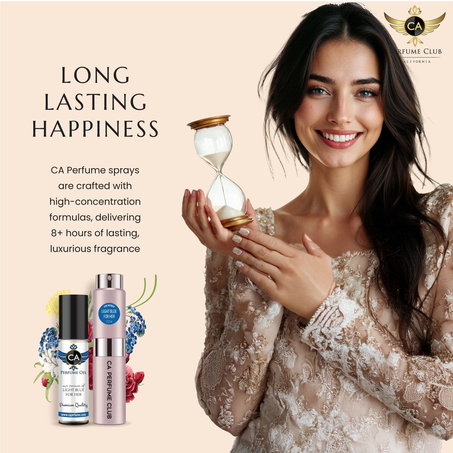 976- Queen Of Light Duo Set Fragrance Oil and Perfume Spray Bundle