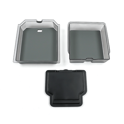 Console & Armrest Triple Storage Pack for Model Y Juniper & Model 3 Highland