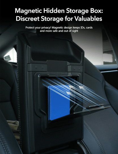 Console & Armrest Triple Storage Pack for Model Y Juniper & Model 3 Highland