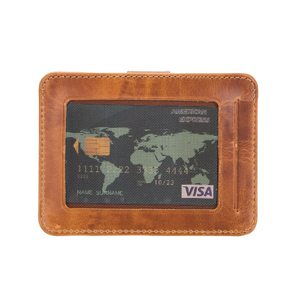 Cortez Handcrafted Leather Slim Wallet with Card Holder