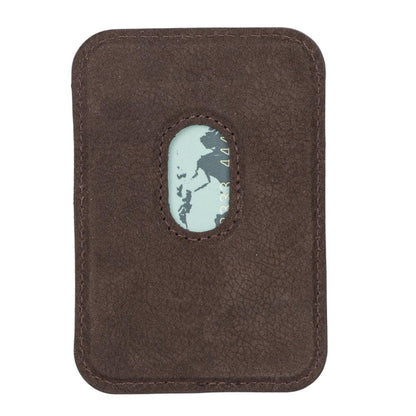 Cortland Full-Grain Leather Card Holder Wallet with Magnet