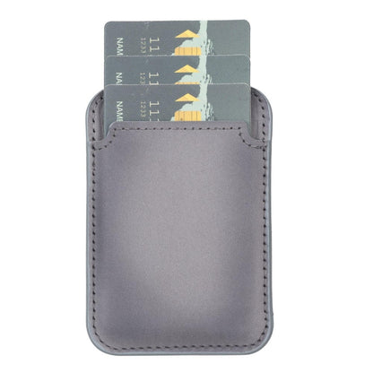 Cortland Full-Grain Leather Card Holder Wallet with Magnet