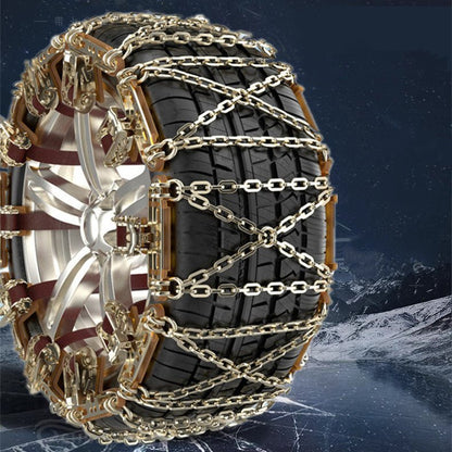 Cross Shaped Snow Chains For Tesla Model 3/Y/X/S