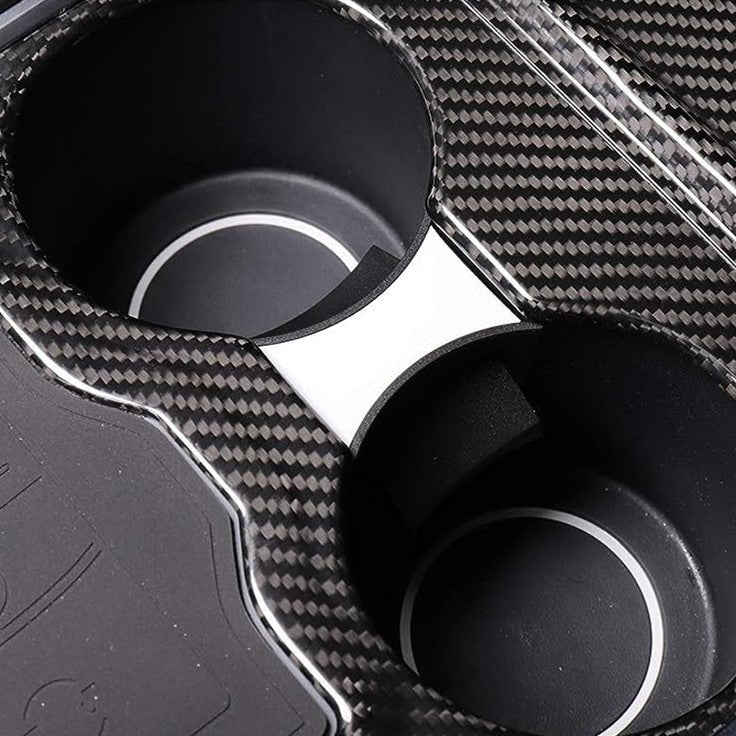 Cup holder slot limiter for Tesla Model 3/Y