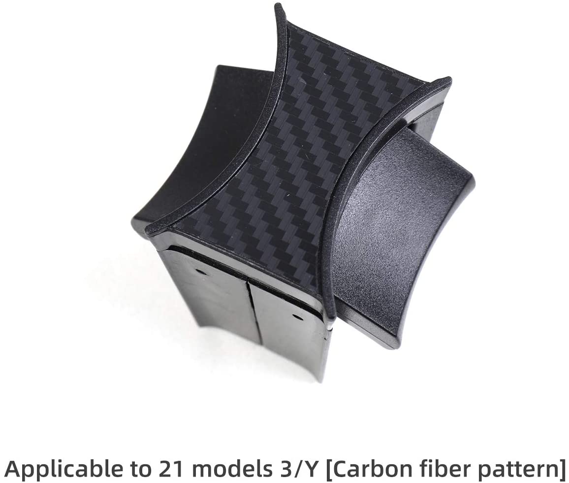 Cup holder slot limiter for Tesla Model 3/Y