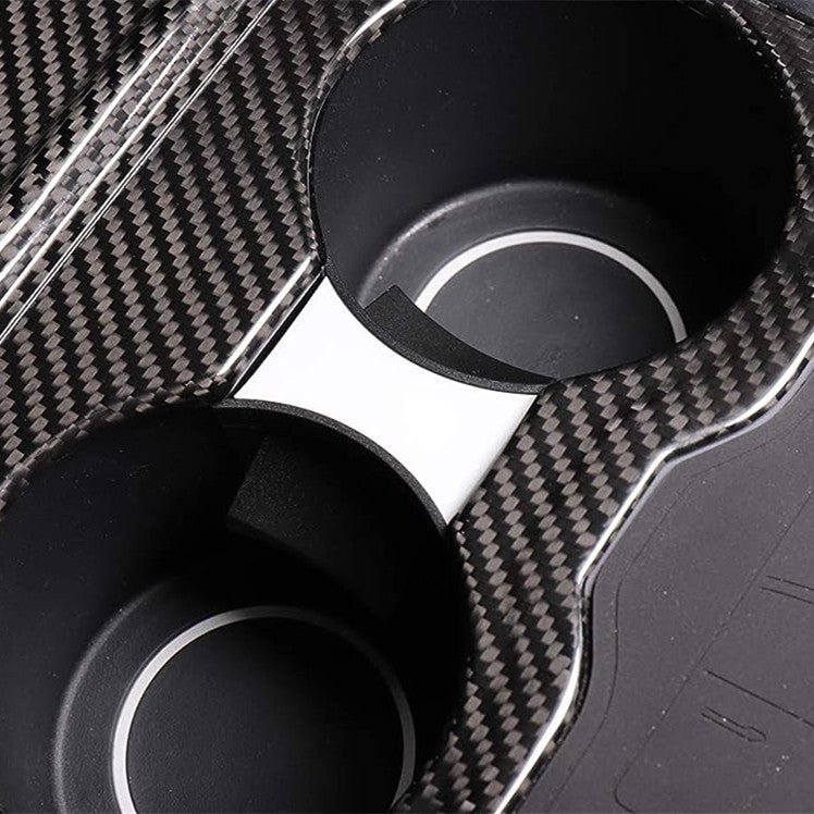 Cup holder slot limiter for Tesla Model 3/Y