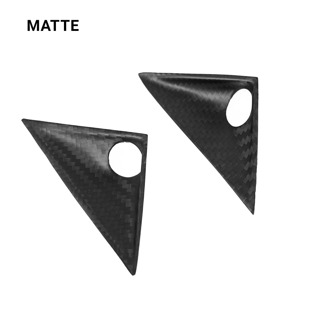 Cybertruck Front Fender Camera Applique Overlays | Real Carbon Fiber (1 Pair)