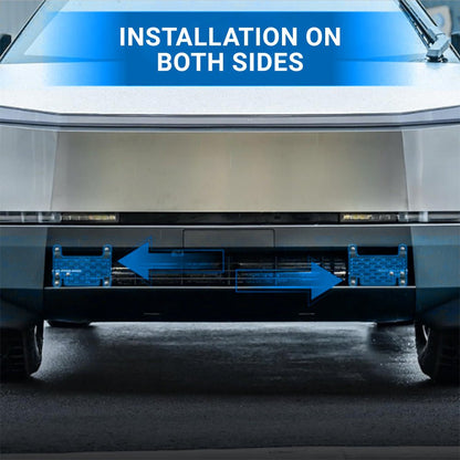 Cybertruck Front License Plate Holder | No-Drill, Anti-Theft Mounting Kit