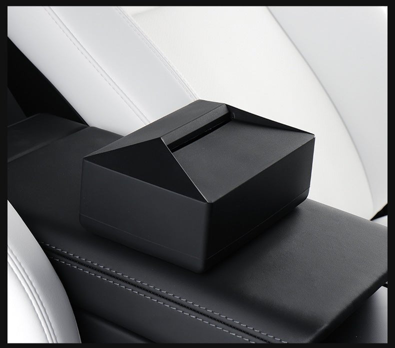 Cybertruck Style Multi-Function Tissue Box for Tesla