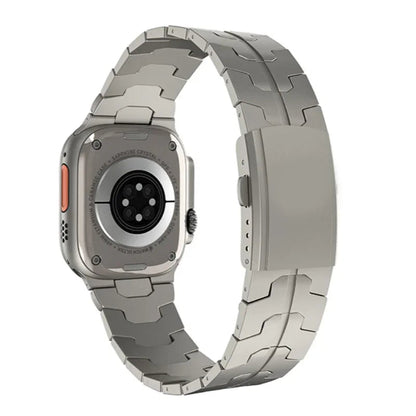 Titanium Metal Watchband For Apple Watch Ironman Basic Version