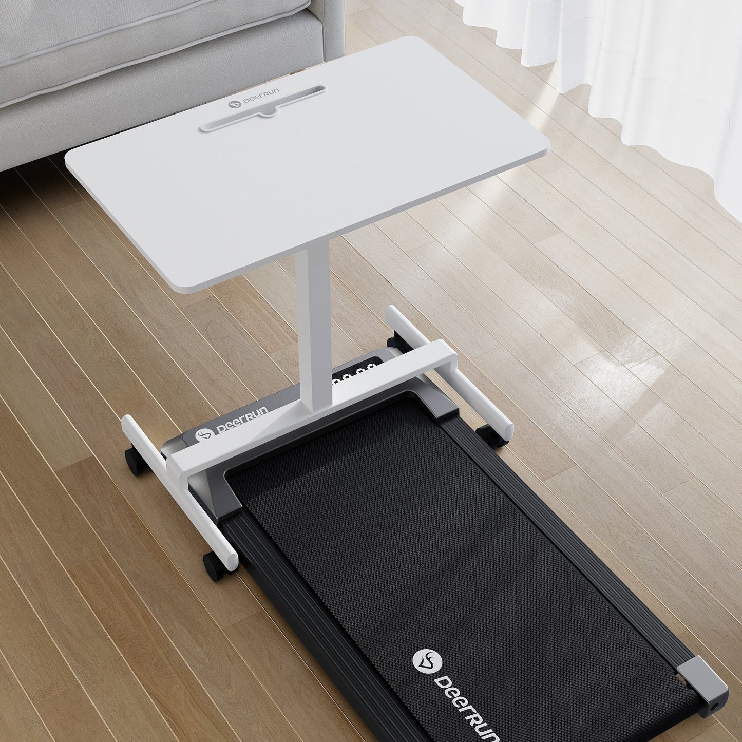 DeerRun Q1 Urban Mini Under-Desk Treadmill with Remote Control