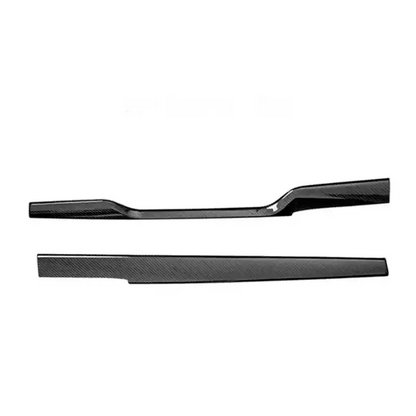 Dashboard Panel Dry Carbon Fiber Overlay for Model S/X 2021+