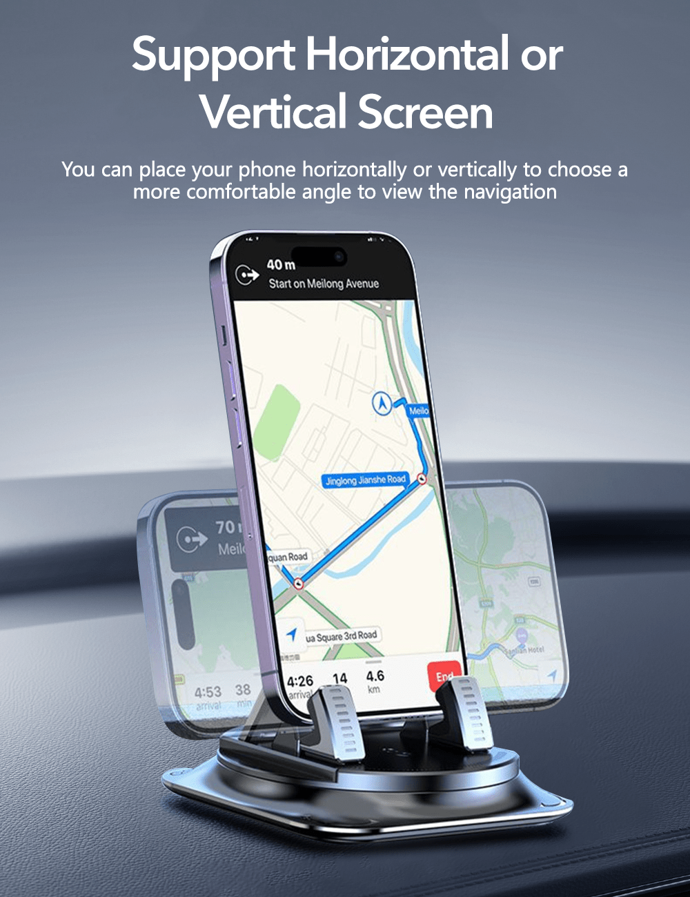 Dashboard Phone Holder for Tesla