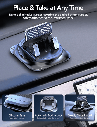 Dashboard Phone Holder for Tesla